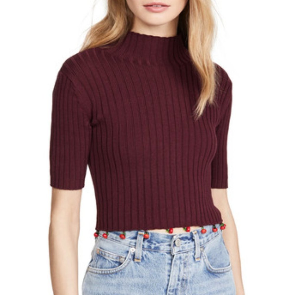 Staud burgundy Rocky Top